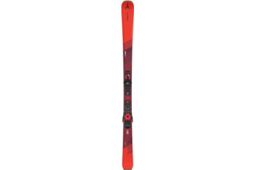 Ski Atomic Redster rouge avec fixations