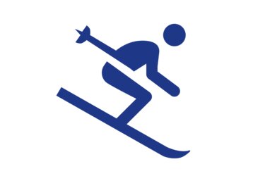 icône de skieur